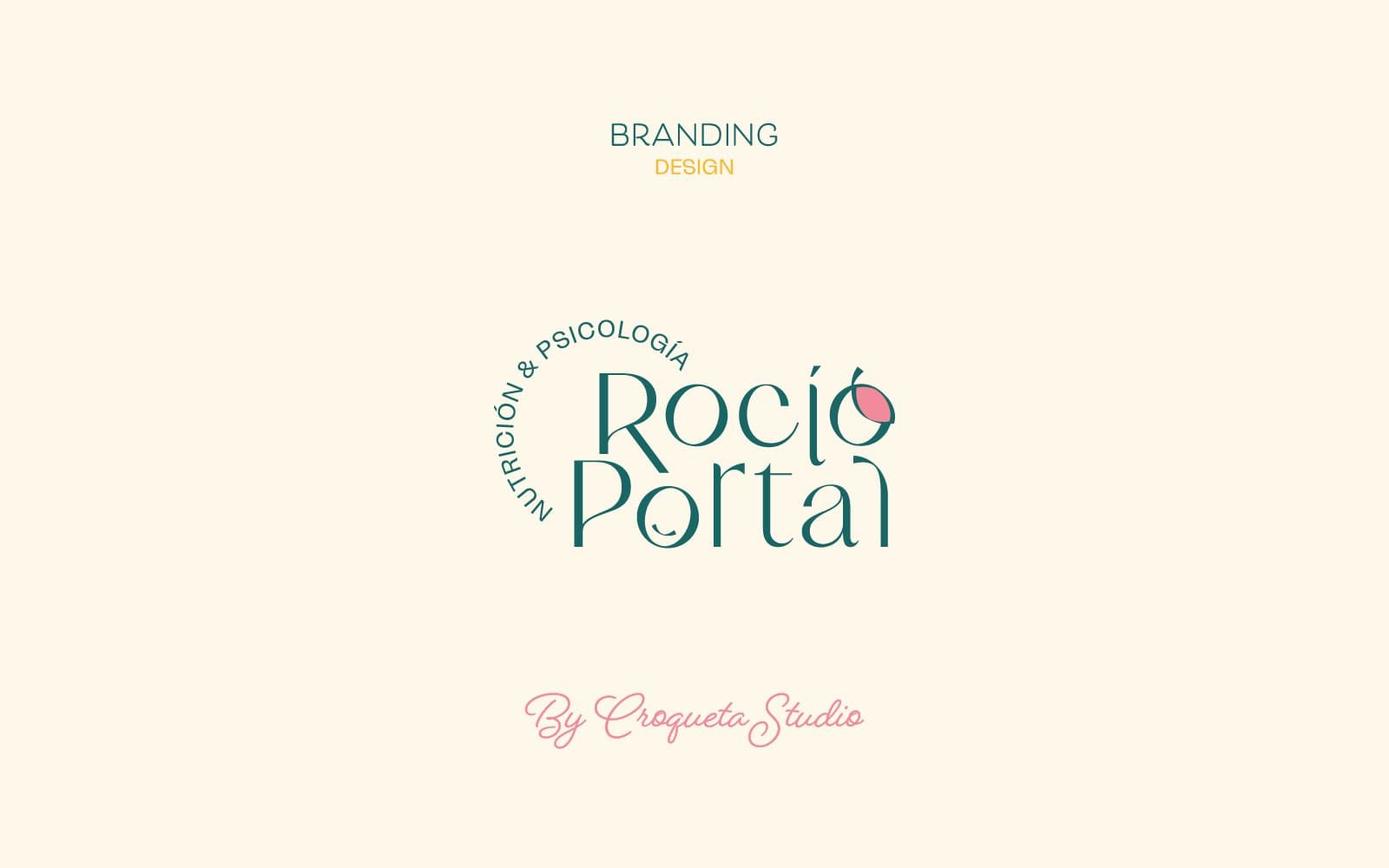 Rocío Portal Nutrición - Diseño Branding - Vigo