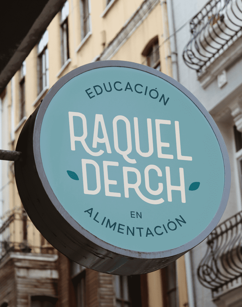 Raquel Derch  - Diseño de Branding para dietista nutricionista - Barcelona