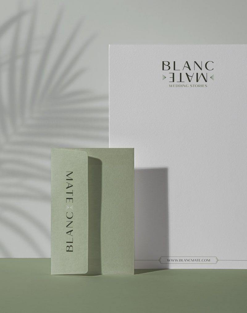 Blanc Mate - diseño para fotógrafo de bodas - Branding - imagen de marca - Barcelona