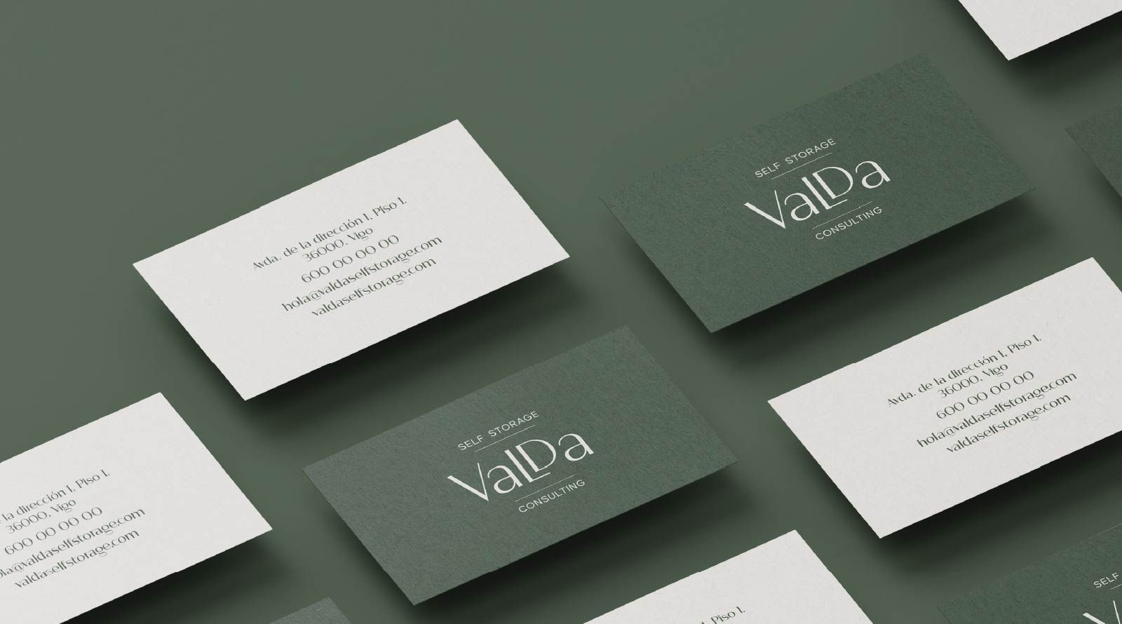 Valda Self Storage - Diseño de Imagen Corporativa - Vigo