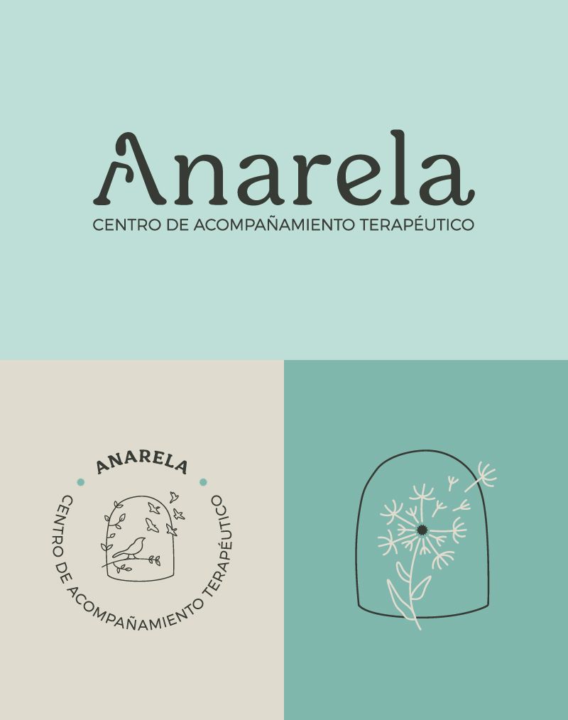 Anarela - Diseño de Branding - Centro Terapéutico - Tui - Pontevedra