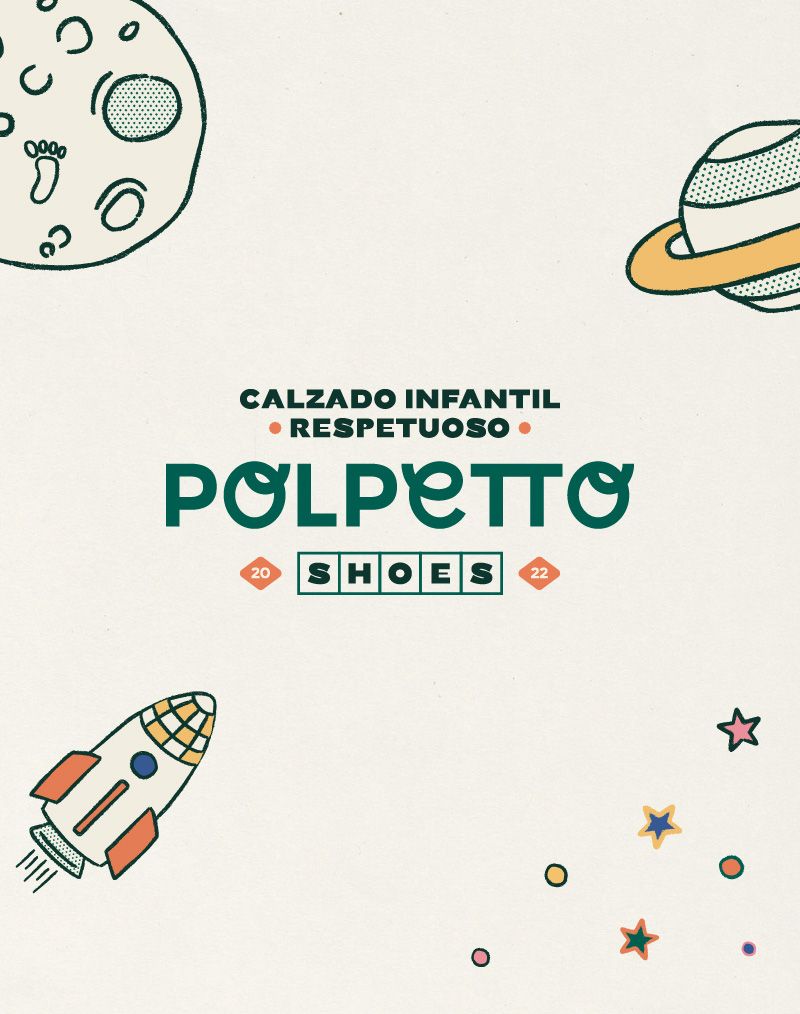 Croqueta Studio - Diseño de Branding - Zapatería Polpetto Shoes - Sevilla