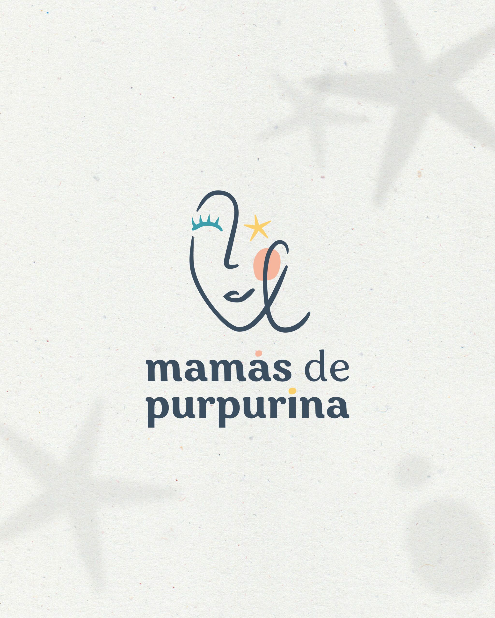 Croqueta Studio - Branding - Mamás de Purpurina