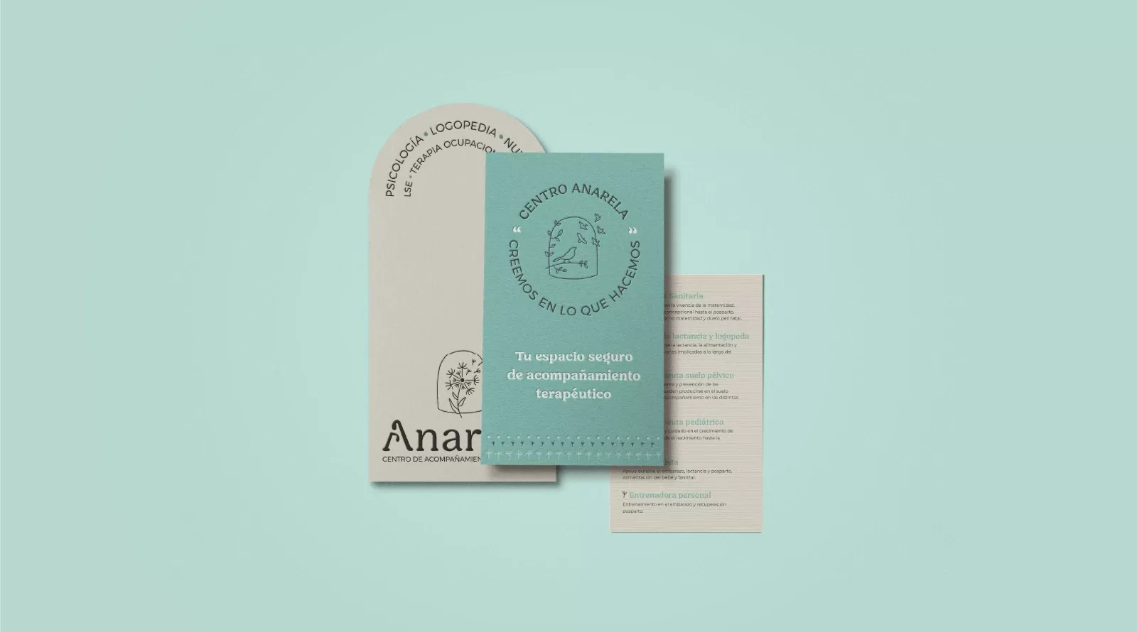 Anarela - Diseño de Branding - Centro Terapéutico - Tui - Pontevedra