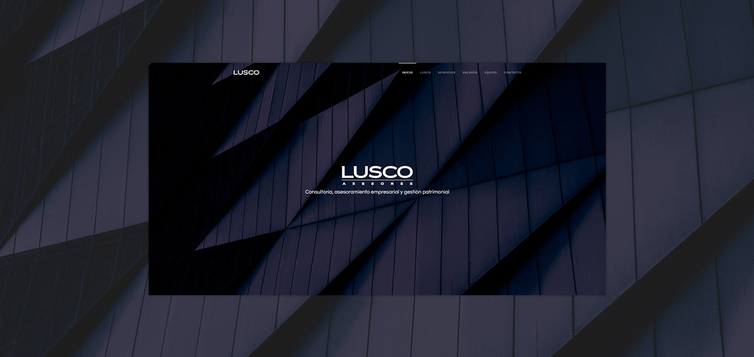 Croqueta Studio - Diseño web WordPress Lusco Asesores - Diseño web para asesoría