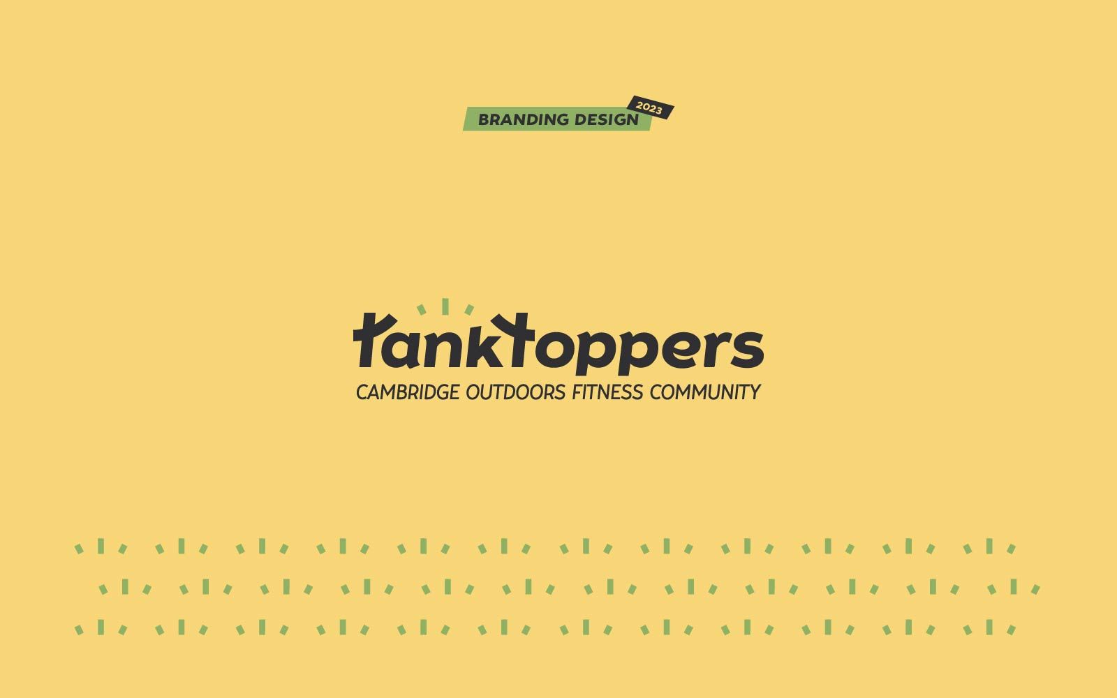 TankToppers - Diseño de marca - Branding - Imagen para marca fitness en Cambridge
